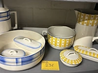 Lot 296 - vintage lampetset - 2 stuks