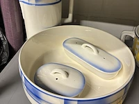 Lot 296 - vintage lampetset - 2 stuks - afbeelding 2 van  4