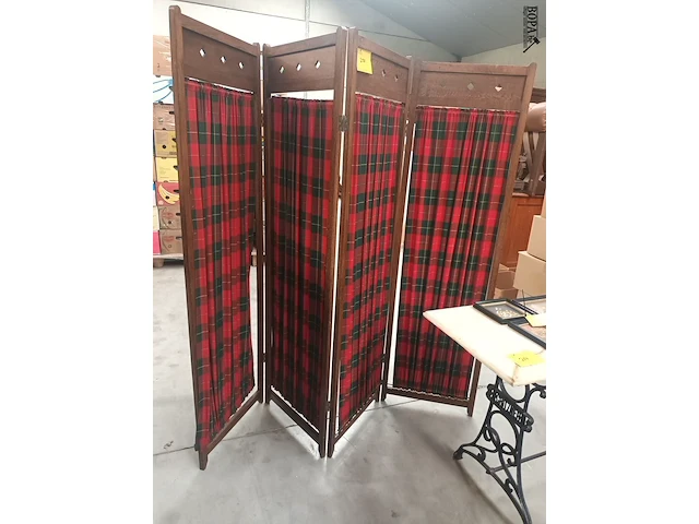 Lot 297 - art deco kamerscherm - afbeelding 1 van  3