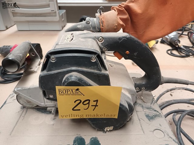 Lot 297 - bandschuurmachine elu - afbeelding 2 van  4