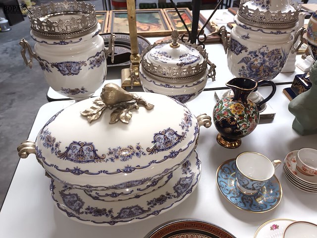 Lot 297 - vazen en decoratie. 49 stuks - afbeelding 7 van  8