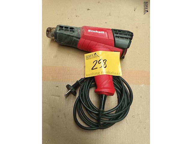 Lot 298 - heteluchtpistool einhell - afbeelding 1 van  3