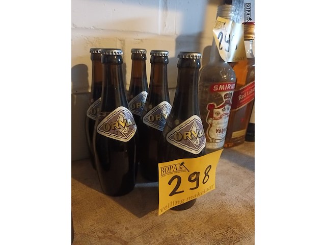 Lot 298 - orval flesjes. 5 stuks - afbeelding 2 van  3