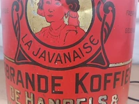Lot 299 - grote blikken doos van koffie - afbeelding 3 van  3