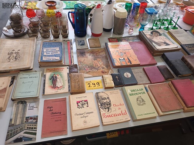 Lot 299 - oude boeken. 37 stuks - afbeelding 1 van  5