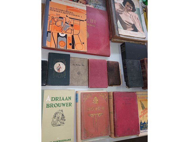Lot 299 - oude boeken. 37 stuks - afbeelding 3 van  5