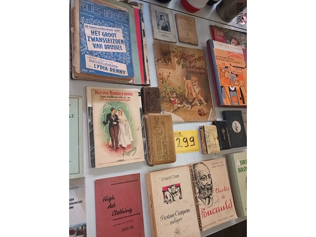 Lot 299 - oude boeken. 37 stuks - afbeelding 4 van  5