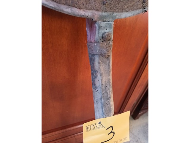 Lot 3 - brocante houten spade - afbeelding 3 van  4