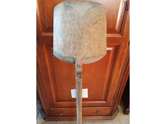 Lot 3 - brocante houten spade - afbeelding 4 van  4