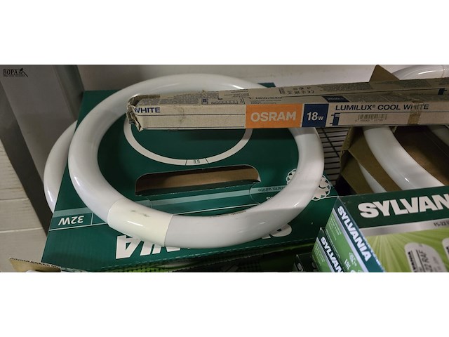 Lot 3 - diverse led en spaarlampen en starters - afbeelding 3 van  4