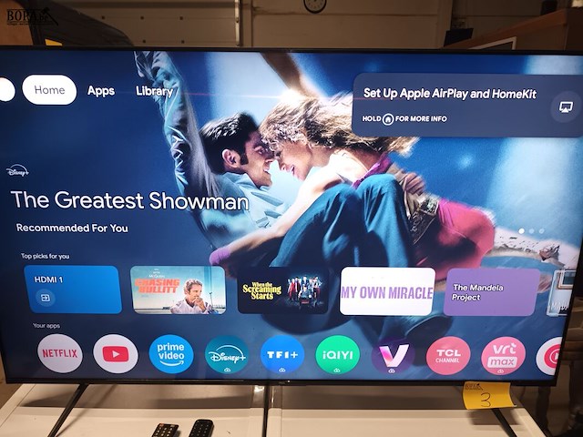 Lot 3 - flat tv tcl 55” - afbeelding 5 van  6