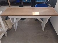 Lot 3 - houten zitbankje - afbeelding 2 van  2