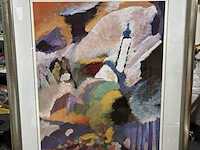 Lot 3 - ingelijste schilderij wassily kandinsky - get.