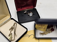 Lot 3 - juwelen verguld 3 stuks