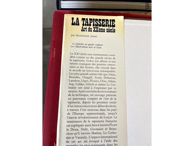 Lot 3 - la tapisserie art du 20 eme siècle - afbeelding 2 van  5
