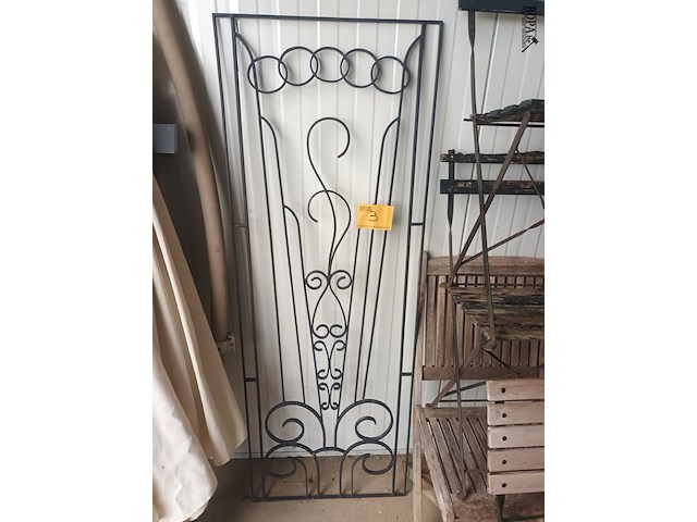 Lot 3 - metalen sierwand - afbeelding 1 van  3