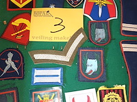 Lot 3 - militaire vintage stoffen badges. 25 stuks - afbeelding 4 van  4
