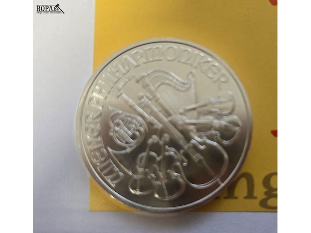 Lot 3 - oostenrijk wiener philharmoniker 2022 – 2 x 1,50 euro - afbeelding 2 van  3