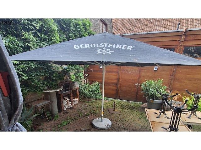 Lot 3 - parasol met voet - afbeelding 5 van  5