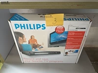 Lot 3 - philips dvd speler/recorder