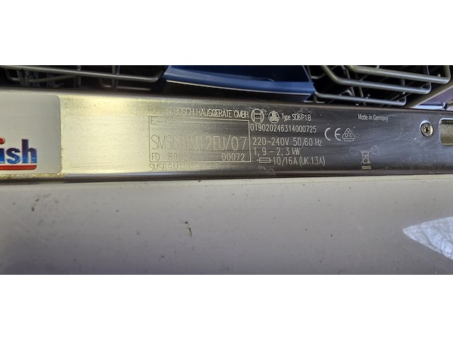 Lot 3 - vaatwas bosch super silence - afbeelding 4 van  5
