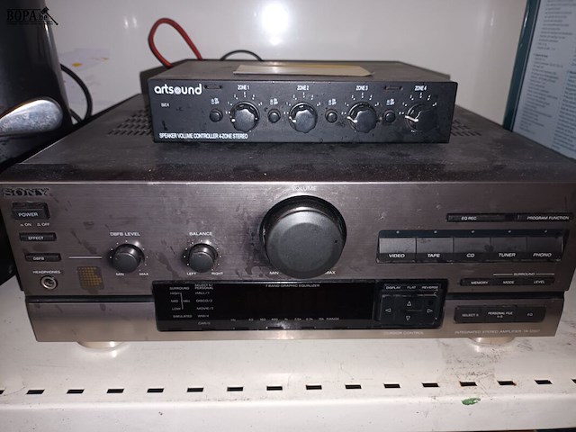 Lot 3 - versterker en volumeregelaar - afbeelding 2 van  5