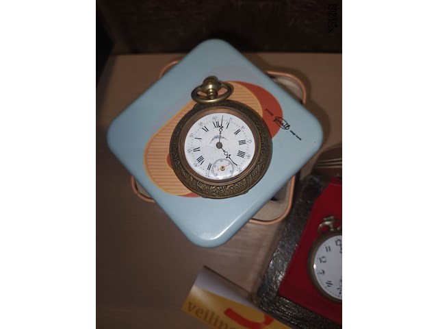 Lot 3 - zakhorloges. 2 stuks - afbeelding 2 van  5