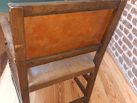 Lot 30 - antieke kasteelstoel - afbeelding 3 van  3