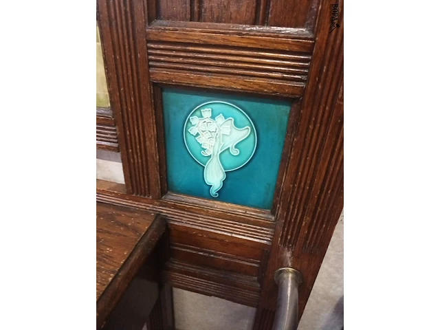 Lot 30 - art nouveau kapstok - afbeelding 2 van  5
