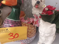 Lot 30 - decoratie met dieren. 5 stuks - afbeelding 2 van  4