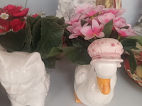 Lot 30 - decoratie met dieren. 5 stuks - afbeelding 3 van  4