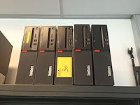 Lot 30 - desktop lenovo thinkcentre. 5 stuks