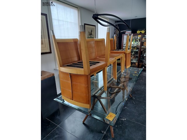 Lot 30 - giorgetti stoelen - 6 stuks - afbeelding 2 van  4
