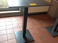 Lot 30 - hoge horeca tafels. 3 stuks