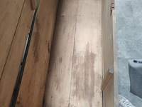 Lot 30 - houten opbergkoffer - afbeelding 2 van  3