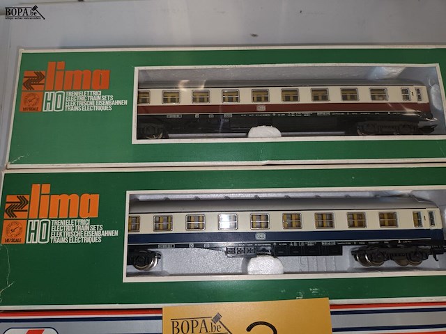 Lot 30 - lima treinwagons. 12 stuks - afbeelding 6 van  6