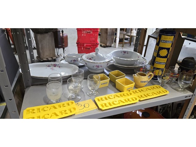 Lot 30 - lot ricard items ong 18 stuks - afbeelding 1 van  4