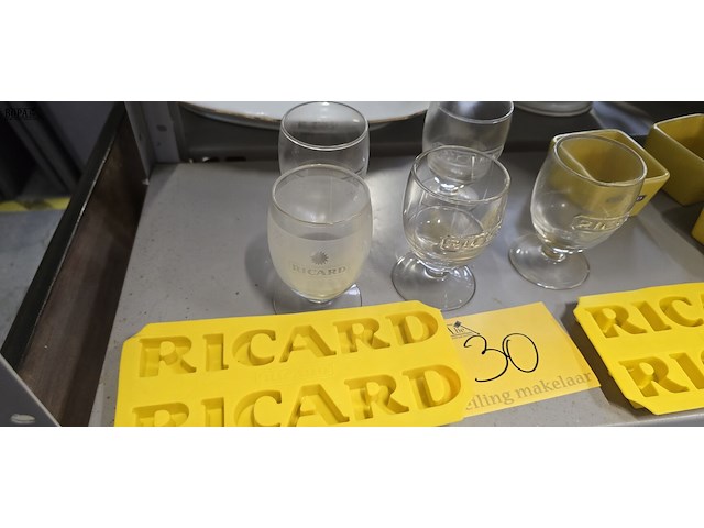 Lot 30 - lot ricard items ong 18 stuks - afbeelding 2 van  4