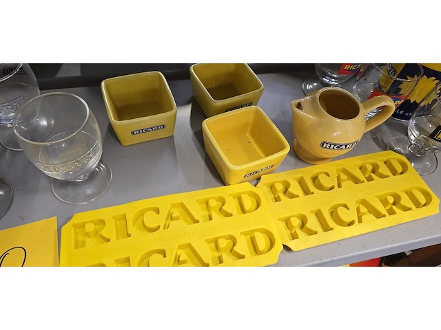 Lot 30 - lot ricard items ong 18 stuks - afbeelding 3 van  4
