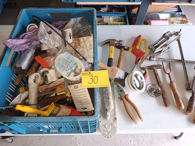 Lot 30 - lot werkmateriaal - afbeelding 1 van  5