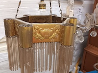 Lot 30 - luster in koper met glas - afbeelding 2 van  4