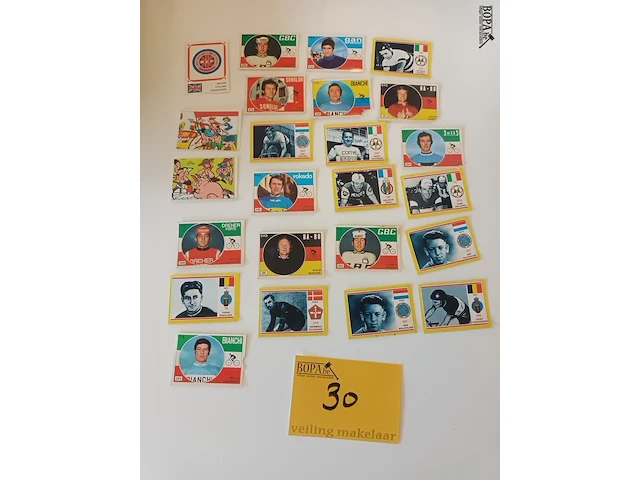 Lot 30 - panini stickers sprint 73. 24 stuks - afbeelding 1 van  5