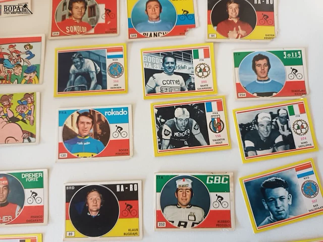Lot 30 - panini stickers sprint 73. 24 stuks - afbeelding 3 van  5