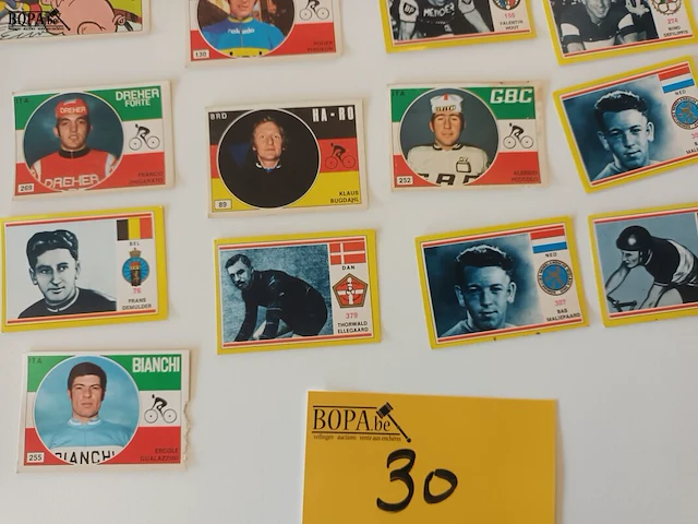 Lot 30 - panini stickers sprint 73. 24 stuks - afbeelding 4 van  5