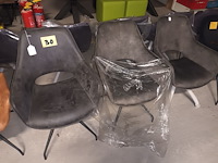 Lot 30 - roterende armstoel ned. 3 stuks