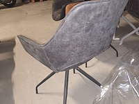 Lot 30 - roterende armstoel ned. 3 stuks - afbeelding 4 van  4