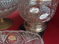 Lot 30 - schalen in glas en kristal, 5 stuks - afbeelding 2 van  5