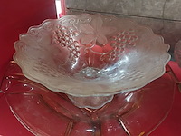 Lot 30 - schalen in glas en kristal, 5 stuks - afbeelding 5 van  5