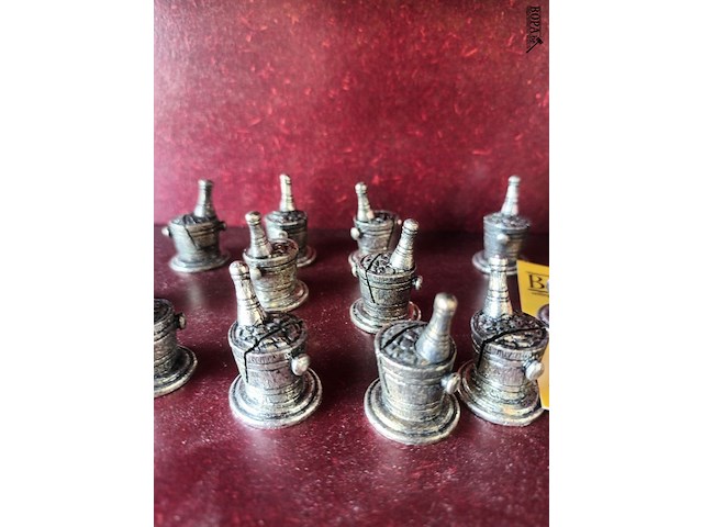 Lot 30 - vintage naamkaarthouders. 12 stuks - afbeelding 2 van  4