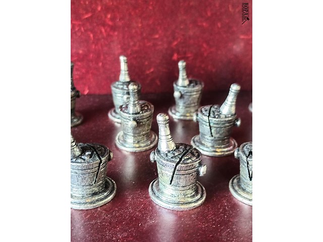 Lot 30 - vintage naamkaarthouders. 12 stuks - afbeelding 4 van  4